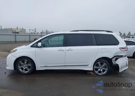2014 Toyota Sienna Se 8 Passenger из США, поврежденный, VIN 5TDXK3DC2ES473269